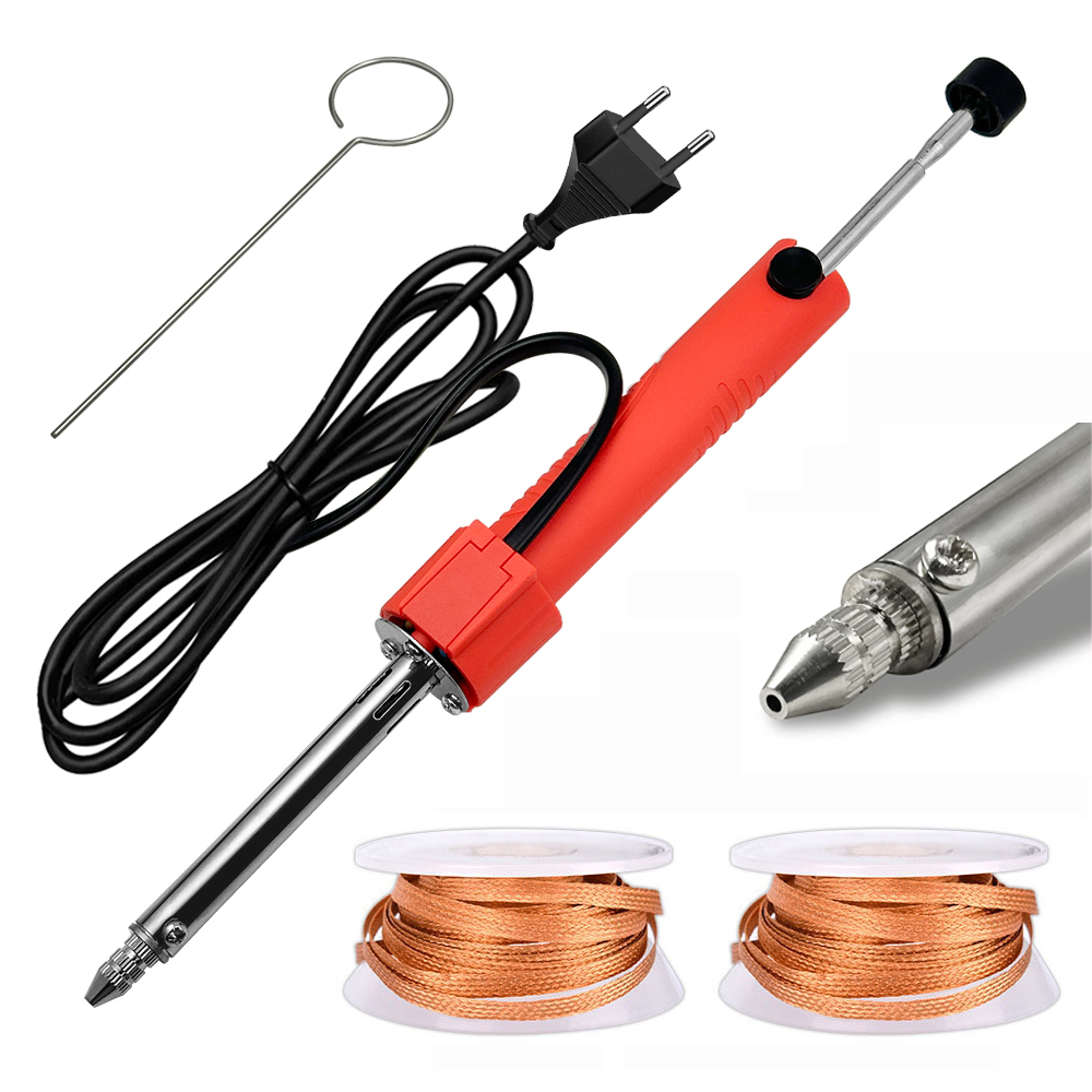Solder Wick Braid - 30W 전기열 납땜 흡입기/납땜 제거 펌프/납땜
