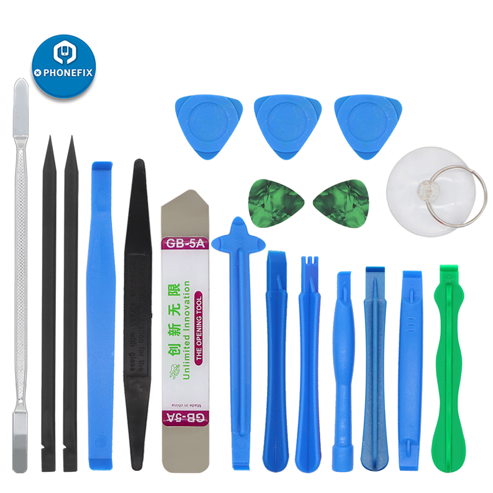 Electronic Repair Tutorial - 19pcs 플라스틱 Spudger Prying 도구 블레이드