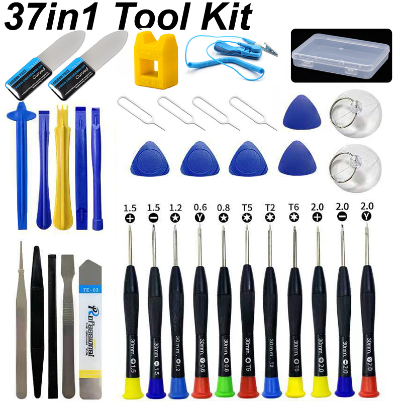 Electronics Repair Manual - 28/37/44 in1 스크류 드라이버 Spudger Pry