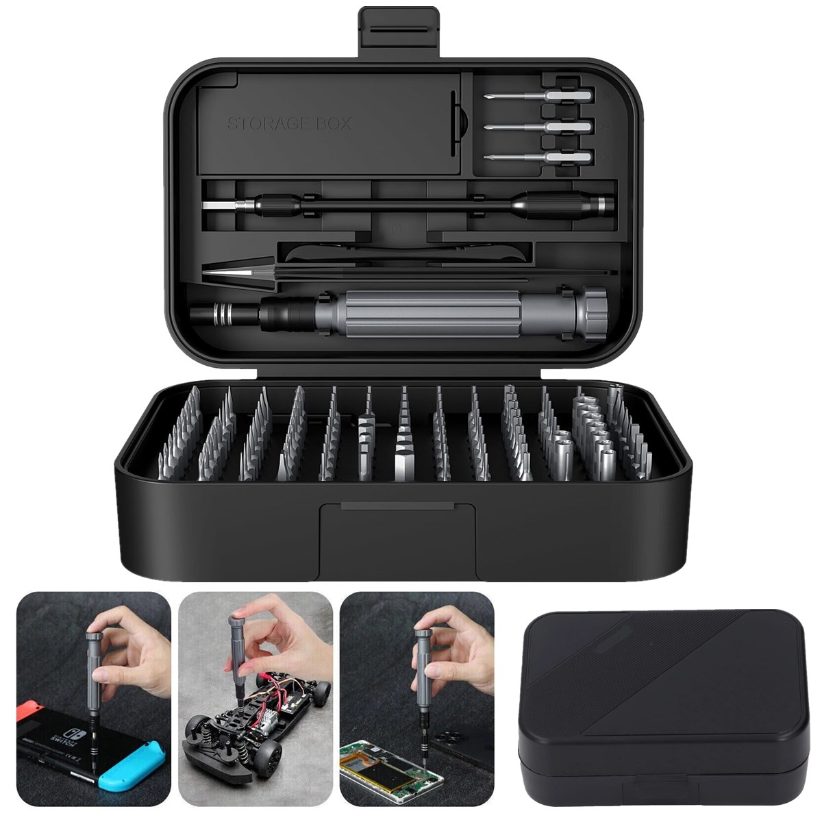 Electronic Repair Tutorial - 150 in 1 정밀 드라이버 세트,