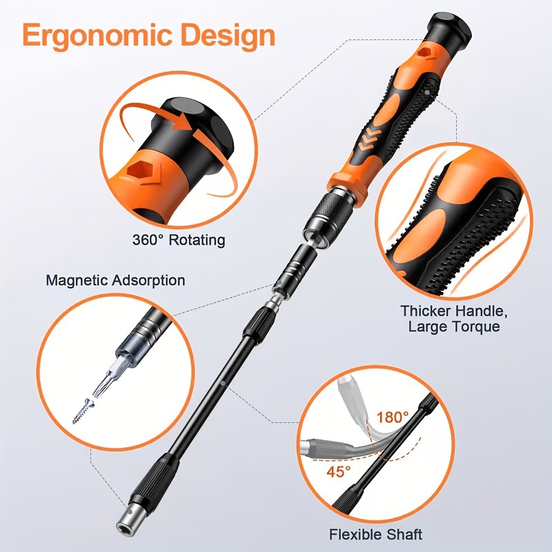115-in-1 다기능 드라이버 세트 컴퓨터 휴대폰 시 - Electronic Repair Tutorial 리뷰 및 가격