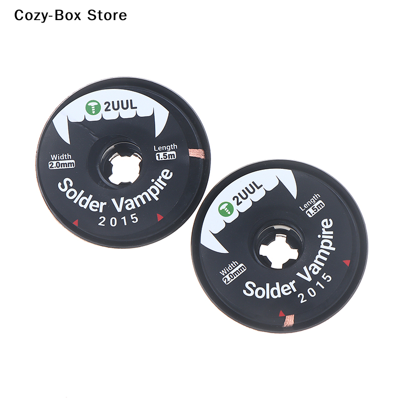 [ZY]2UUL DW16 2015 초고밀도 솔더 뱀파이 - Solder Wick Braid 리뷰 및 가격