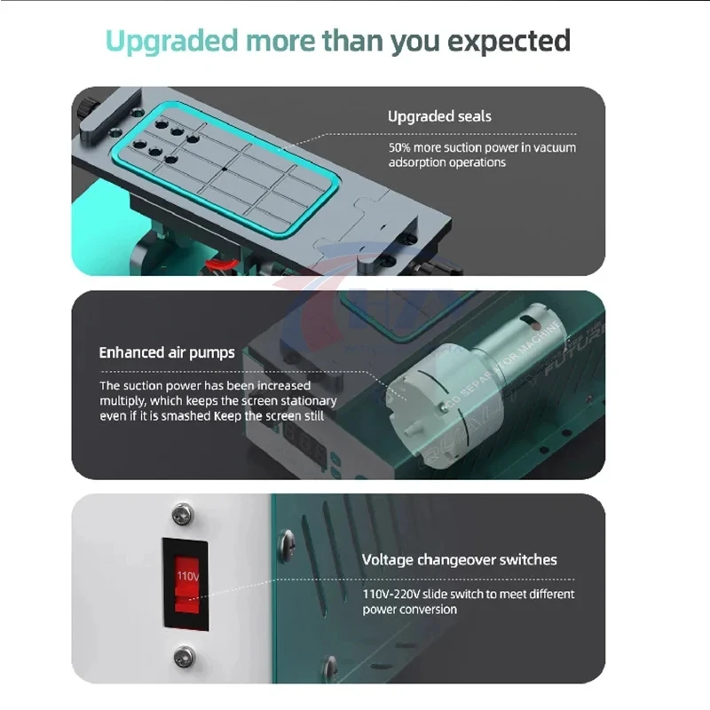 UYUE 958S 958S-2 958S-3 자동 가열  - Screen Separator Machine 리뷰 및 가격