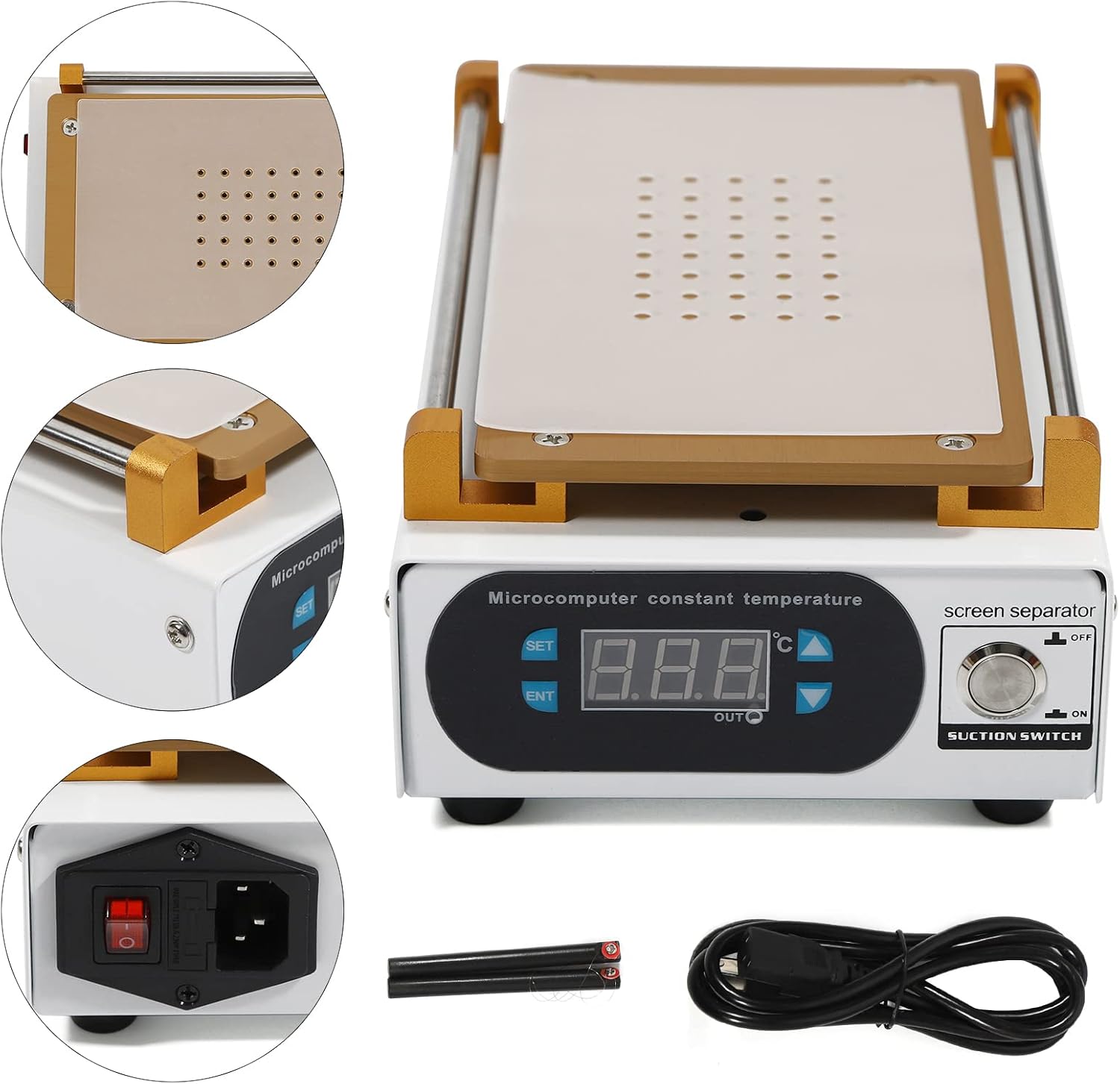 7 인치 LCD 화면 분리기 기계, 터치 스크린 제거, - Screen Separator Machine 리뷰 및 가격