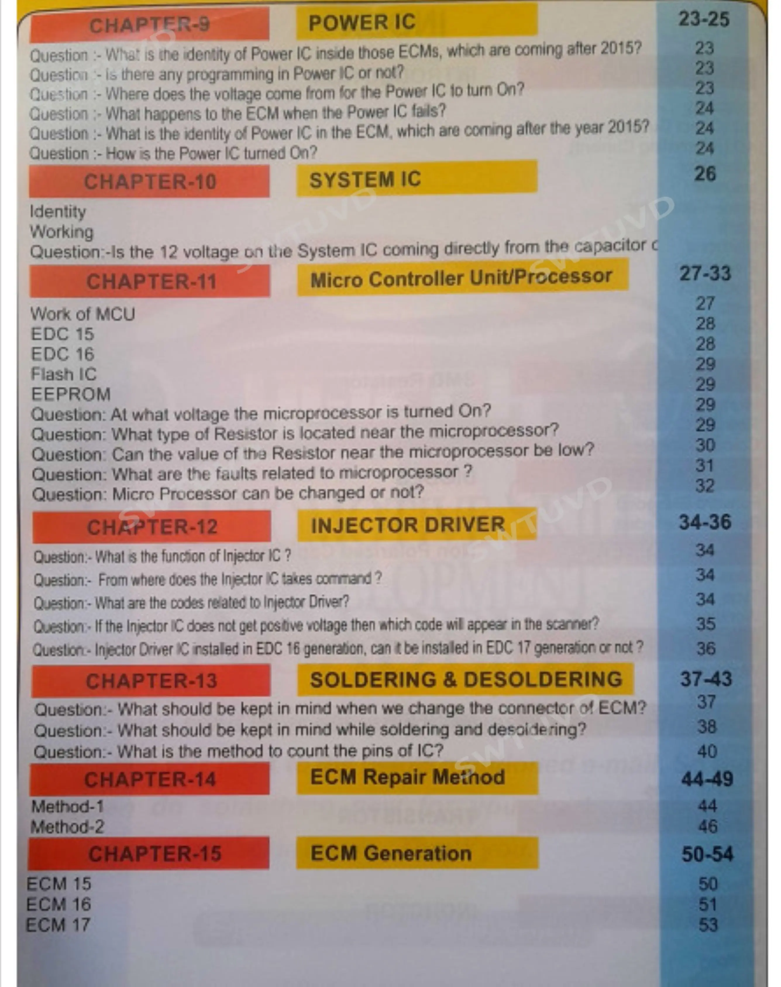 ECU 프로그래밍 ECM/ECU 수리 전자 책 자동차  - Electronics Repair Book 리뷰 및 가격