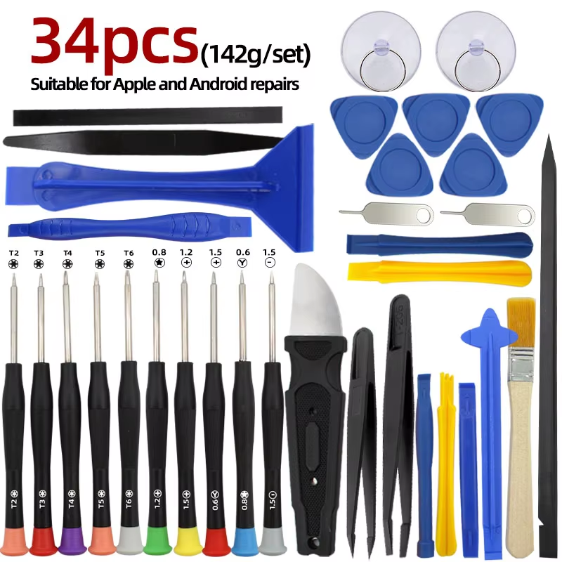 22/34/40/42 in 1 휴대폰 수리 도구 키트  - Electronics Repair Training 리뷰 및 가격