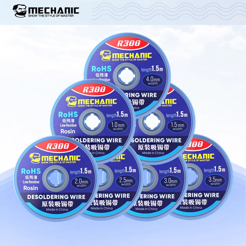 MECHANIC R300 디 솔더링 메쉬 브레이드 솔더 - Solder Wick Braid 리뷰 및 가격