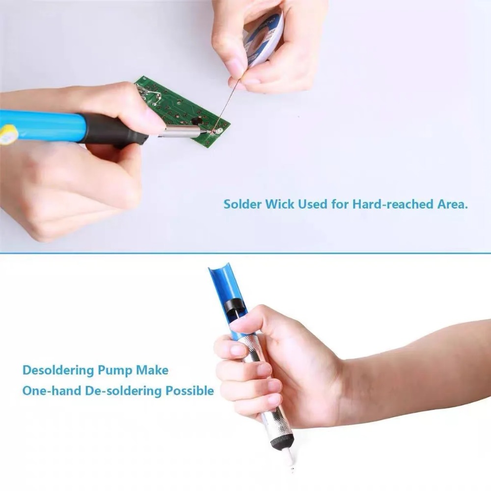 알루미늄 디 솔더링 펌프 진공 주석 제거 펜 디 솔더링 - Solder Wick Braid 리뷰 및 가격