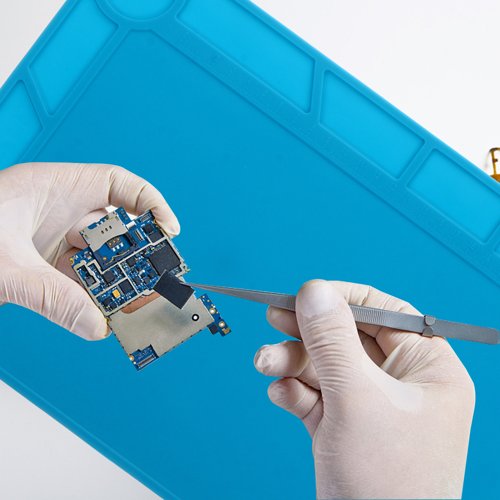 내열성 실리콘 납땜 매트, 대형 단열 전자 제품 수리  - Electronic Repair 리뷰 및 가격