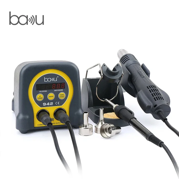 핫 세일 BAKU Ba-942 미니 열풍 SMD 납땜  - Electronic Repair 리뷰 및 가격