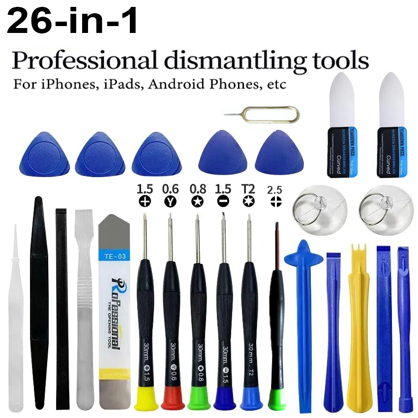 26 in 1 휴대폰 수리 도구 세트, 아이폰, 삼성, - Electronics Repair Training 리뷰 및 가격