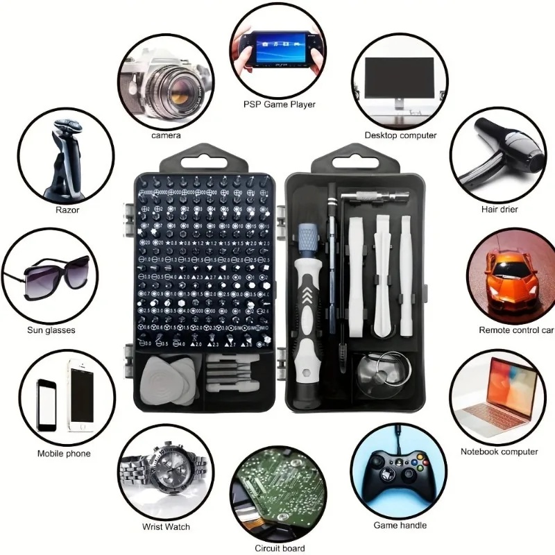 115-in-1 정밀 드라이버 키트, MacBook 노 - Electronic Repair Tutorial 리뷰 및 가격