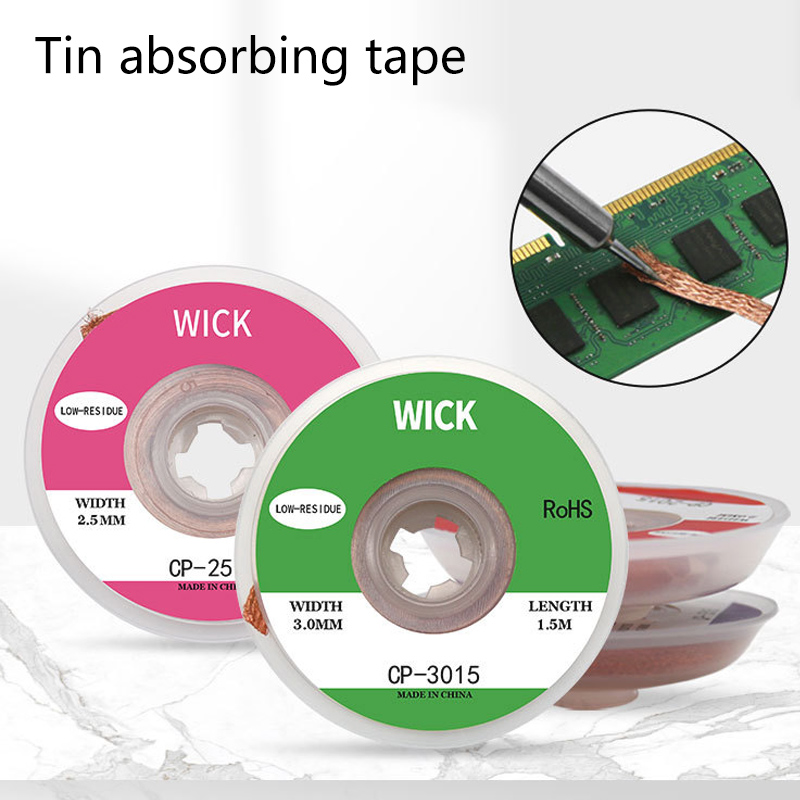 1.5M 디 솔더링 메쉬 브레이드 솔더 리무버 심지 와 - Solder Wick Braid 리뷰 및 가격