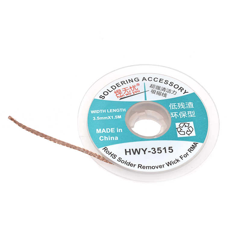 DIY 1.5mm 2mm 2.5mm 3mm 3.5mm  - Solder Wick Braid 리뷰 및 가격