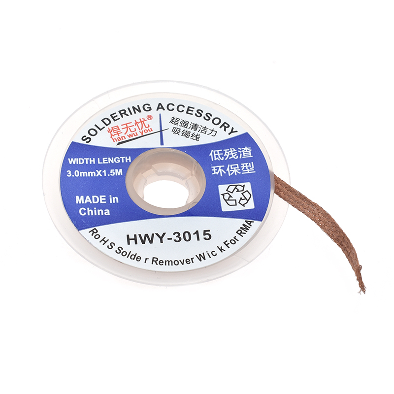 DIY 1.5mm 2mm 2.5mm 3mm 3.5mm  - Solder Wick Braid 리뷰 및 가격